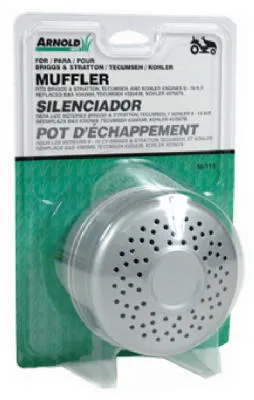 Exhaust Replacement Muffler, 1 In.