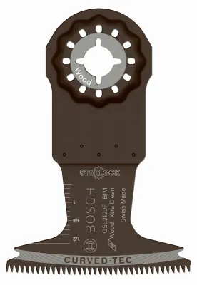 Starlock Plunge Cut Blade Xtra Clean 2-1/2 In