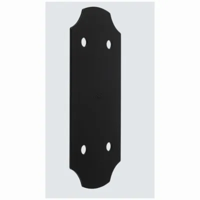 Hartley Collection Decorative Flat Strap, Black, 5 X 11-1/4 In.