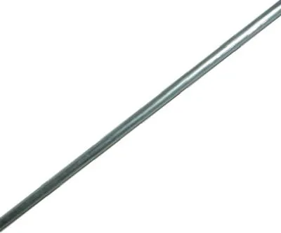 Steel Rod, Round, Zinc Plated, 1/2 X 36 In.