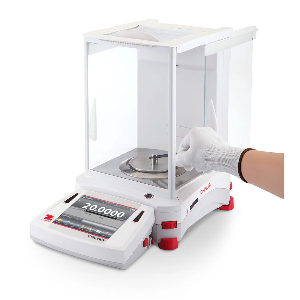 Ohaus Ex124 Explorer Analytical Balance 120g 0.0001g 0.1mg 2y Warranty