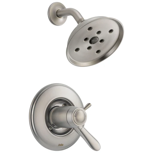 Delta Lahara Stainless Steel Finish Monitor 17t Series Shower Only Faucet Trim Kit (requires Valve) Dt17t238ssh2o