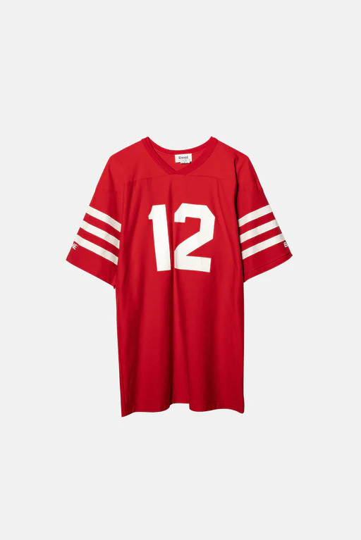 Vintage Red Football Jersey