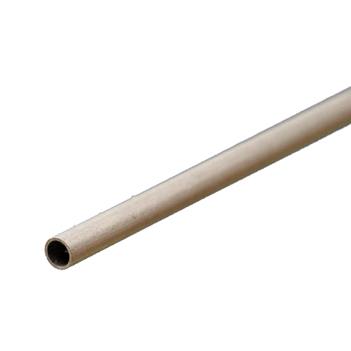 Round Aluminum Tube: 3/16" Od X 0.014" Wall X 12" Long (1 Piece)