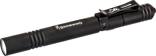 Browning Microblast 2 Aaa Pen Light - 60-lumen White Led, Compact Aluminum Body, 3712123