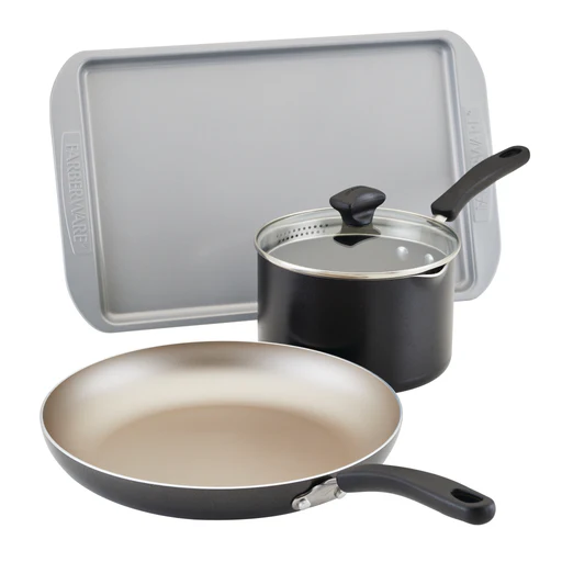 3 Piece Bake And Cook Triple Bundle With Lid
