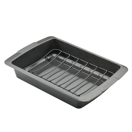 Farberware Bakeware Nonstick Roaster With U-rack