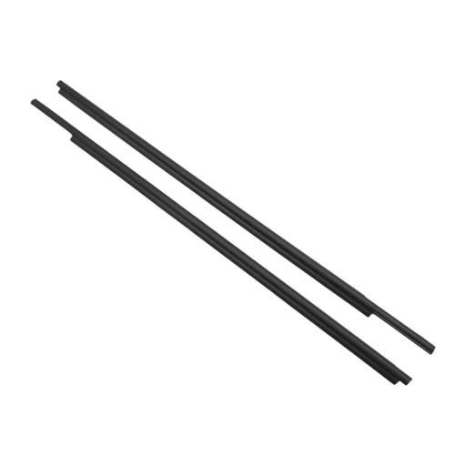 Weatherstrip Window Seal, Window Trim Seal Belt, For Toyota Tundra 2007-2020, Pvc, Front Left & Right, No.681600c020/682100c020, Black, 2pcs