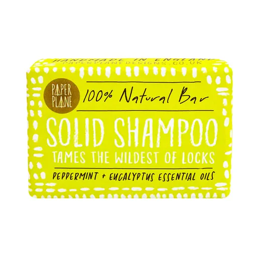 Peppermint And Eucalyptus 100% Natural Vegan Plastic-free Solid Shampoo