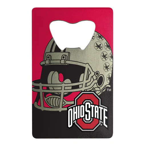 Ohio State Buckeyes Football Helmet Bottle Opener