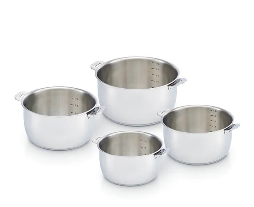 Select 4-delige Steelpannenset