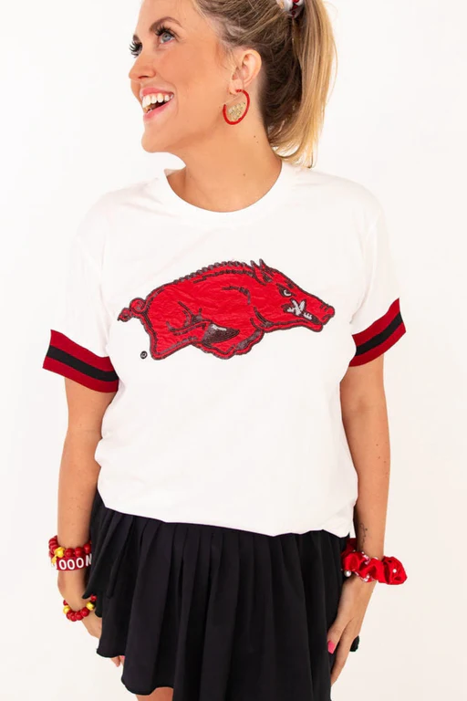 Arkansas Sparkle Logo T-shirt