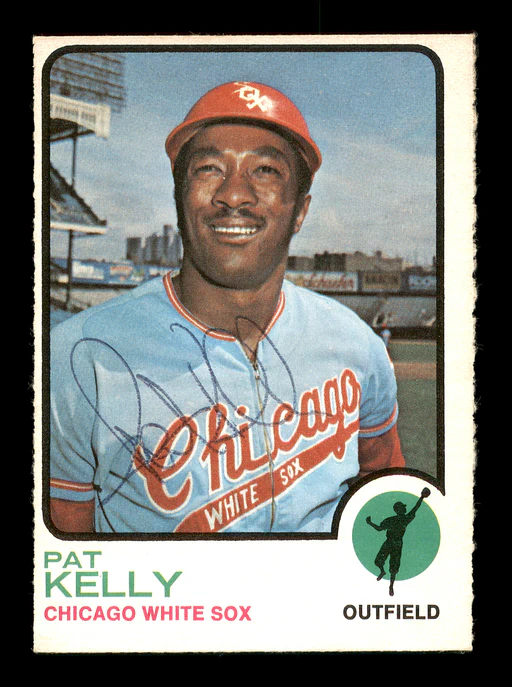 Pat Kelly Autographed Auto 1973 O-pee-chee Card #261 Chicago White Sox 169240