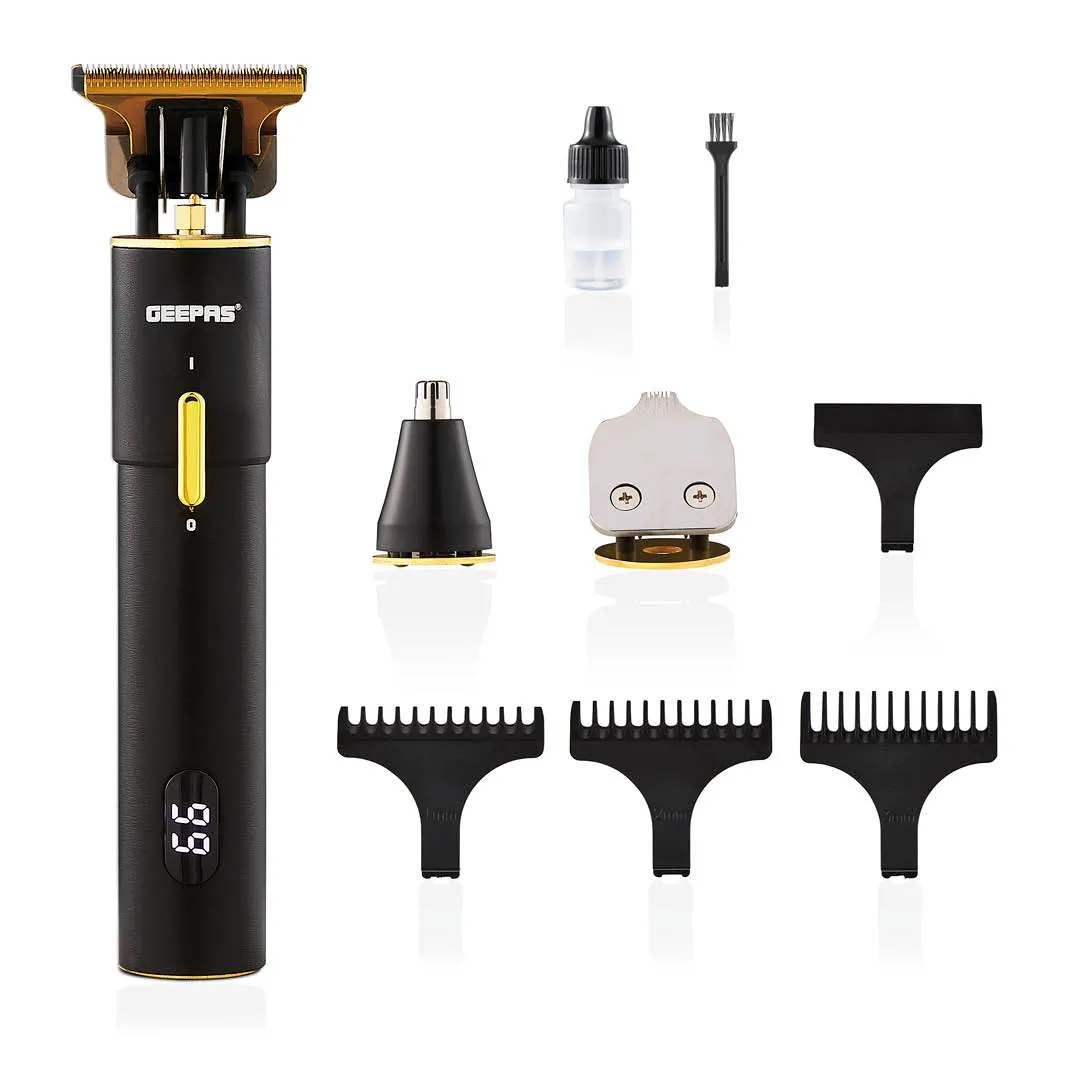 Cordless Hair Clipper For Precise Haircuts With Led Display