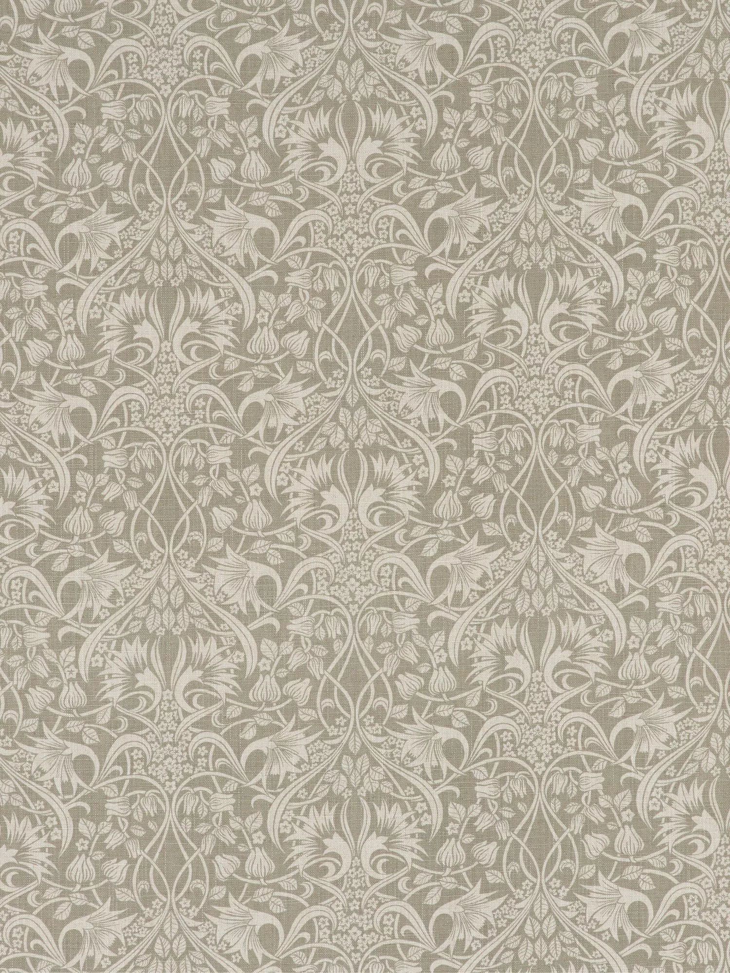 Gp & J Baker Fritillerie Furnishing Fabric, Warm Grey