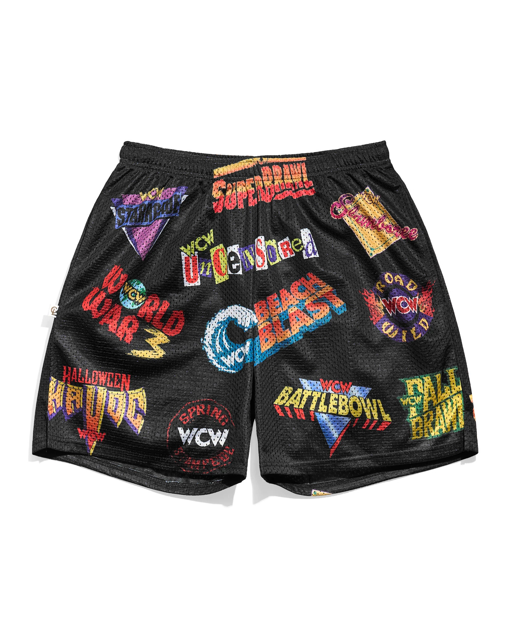 Wcw 90s Ppv Retro Shorts – Chalk Line Apparel
