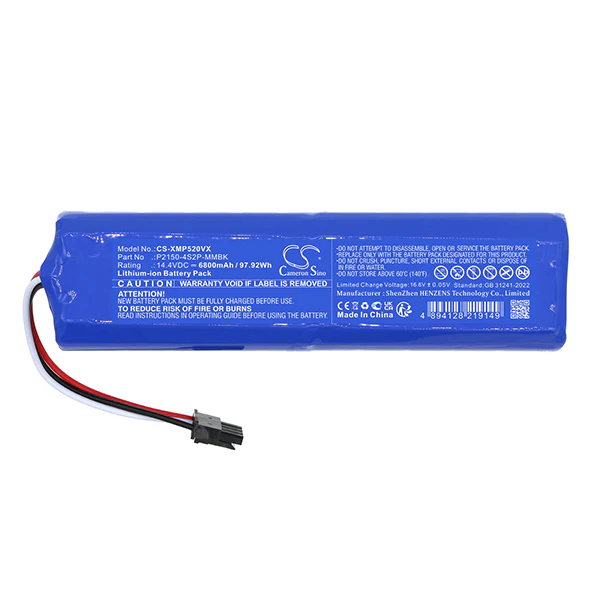Battery For Xiaomi Dreame D9, Dreame F9 Cleaner, Dreame L10 Pro, Mi Robo, Mijia Roborock S50,