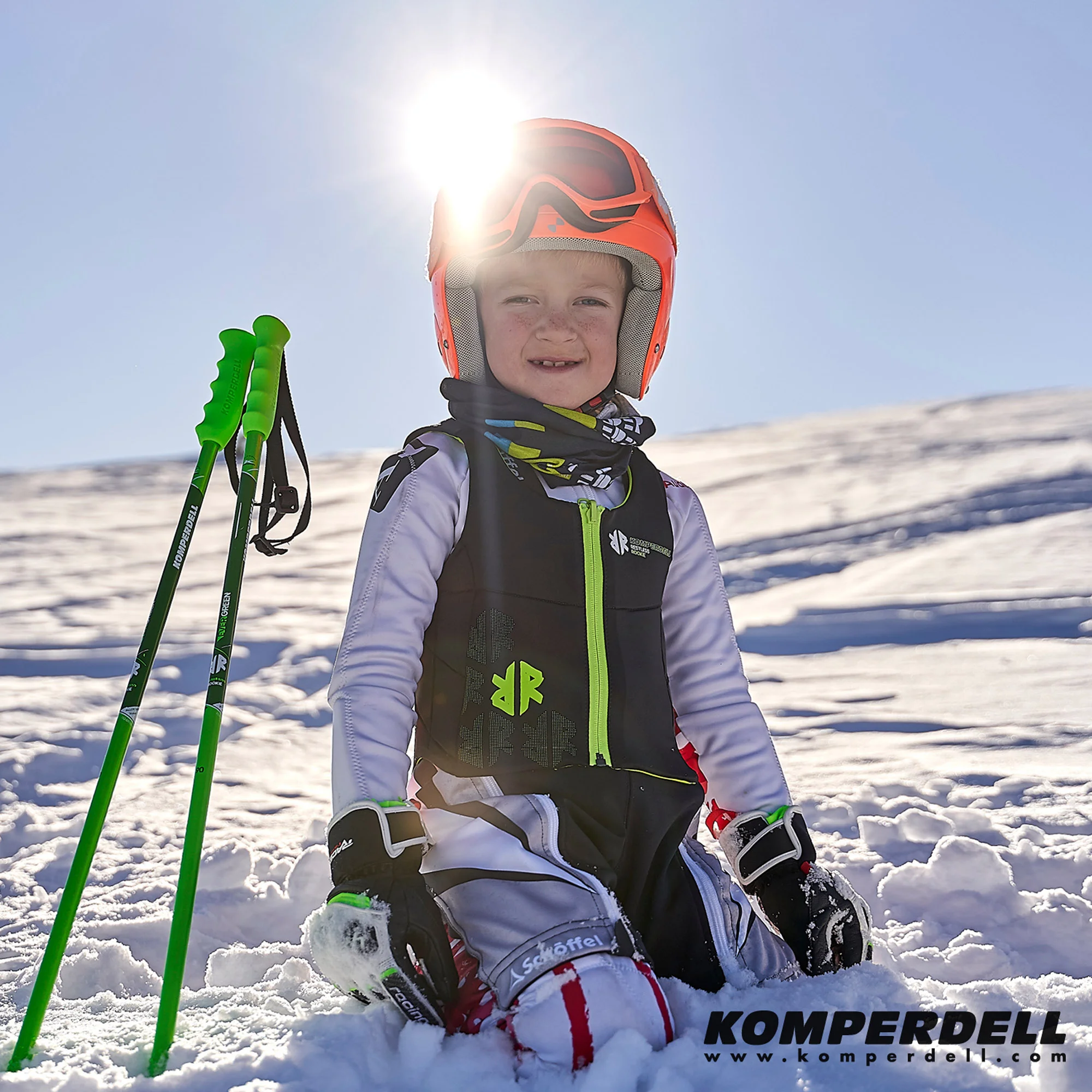 Bright Yellow Kinderstock (kinderstock) – 15‑90