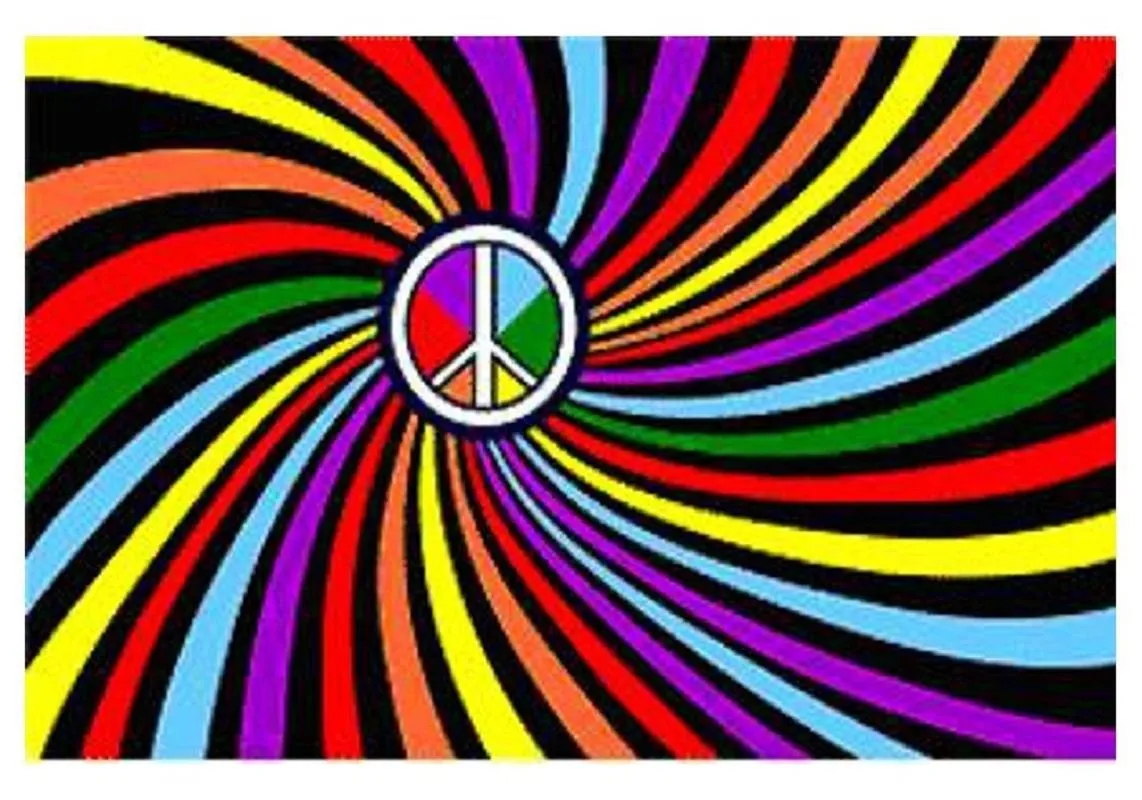 5ft X 3ft Gay Peace Flag Event Decoaration