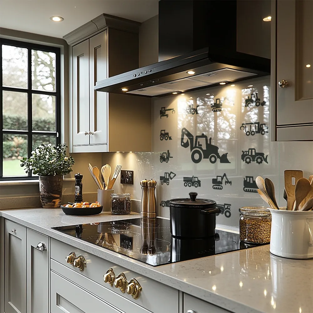 Construction Equipment Designer Splash Back