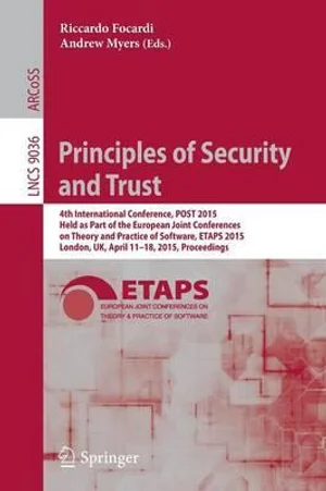 Principles Of Security And Trust