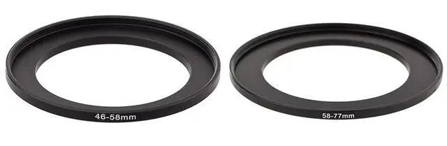 Adorama Step-up Adapter Ring 46mm Lens To 77mm Filter Size