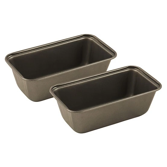 Non-stick Mini Loaf Pans, 2 Pc.