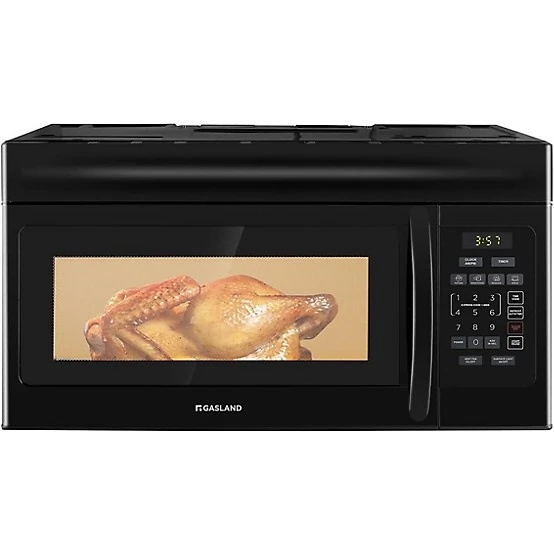 Gasland Chef 1.6 Cu. Ft. Over-the-stove Microwave Oven, Black