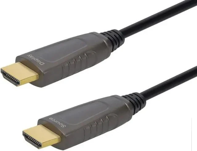 Monoprice Slimrun Av 8k Certified Ultra High Speed Active Hdmi Cable, Cmp Plenum Rated, Hdmi 2.1, Aoc, 20m, 65ft