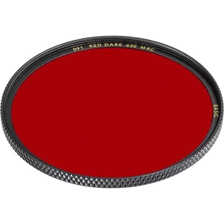 B + W 77mm Basic 091m Mrc Filter, Dark Red 630