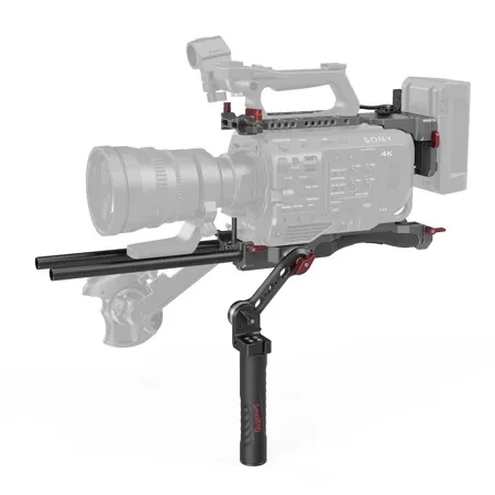 Smallrig Professional Kit With Vct Shoulder Pad, Top Plate, Rosette Handle Grip For Sony Fx9