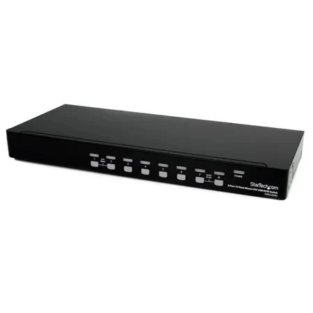Startech 8 Port 1u Dvi Usb Kvm Switch Sv831dviu