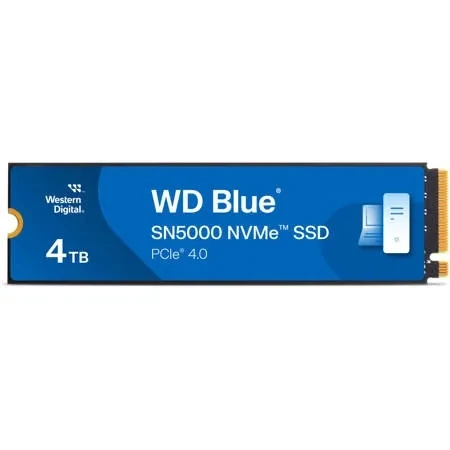 Wd Blue Sn5000 Nvme Pcie Gen4 X4 M.2 Internal Ssd
