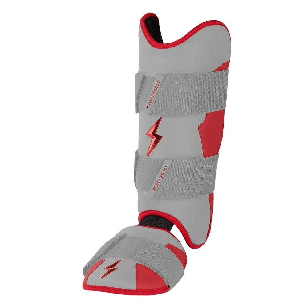 Grey Series Leg Guard - Red - Adlt