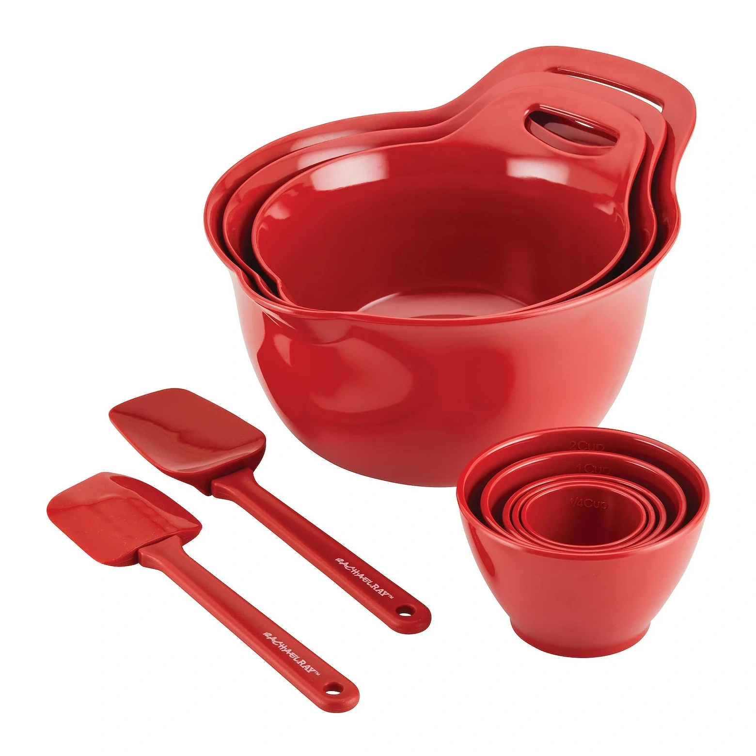 Rachael Ray Mix & Measure 10-pc. Mixing Bowl Measuring Cup & Utensil Set