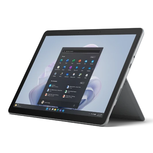 Microsoft Surface Go 4 - 128 Gb - 26.7 Cm (10.5") - Intel® N - 8 Gb - Wi-fi 6 - Windows 11 Pro - Platinum