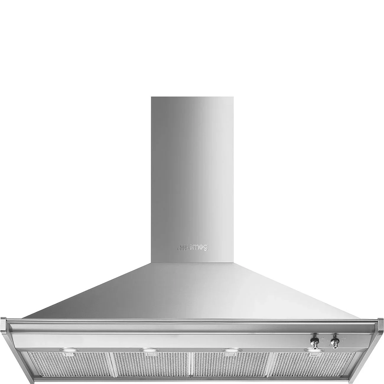 120cm Opera Chimney Cooker Hood Stainless Steel