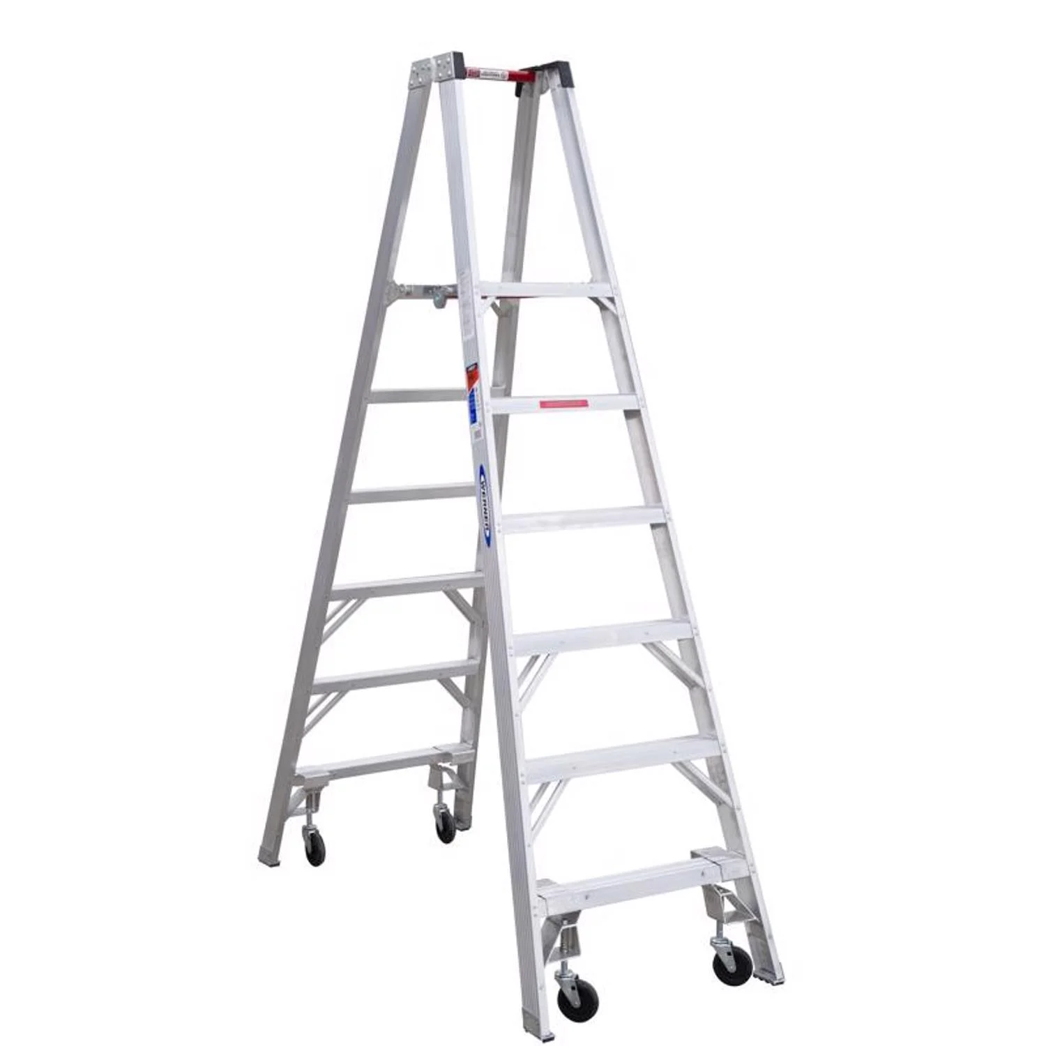 6 Ft. H Aluminum Platform Ladder Type Ia 300 Lb. Capacity