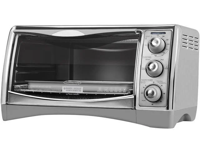 Black & Decker To1950sbd Convection Toaster Oven, 6 Slice