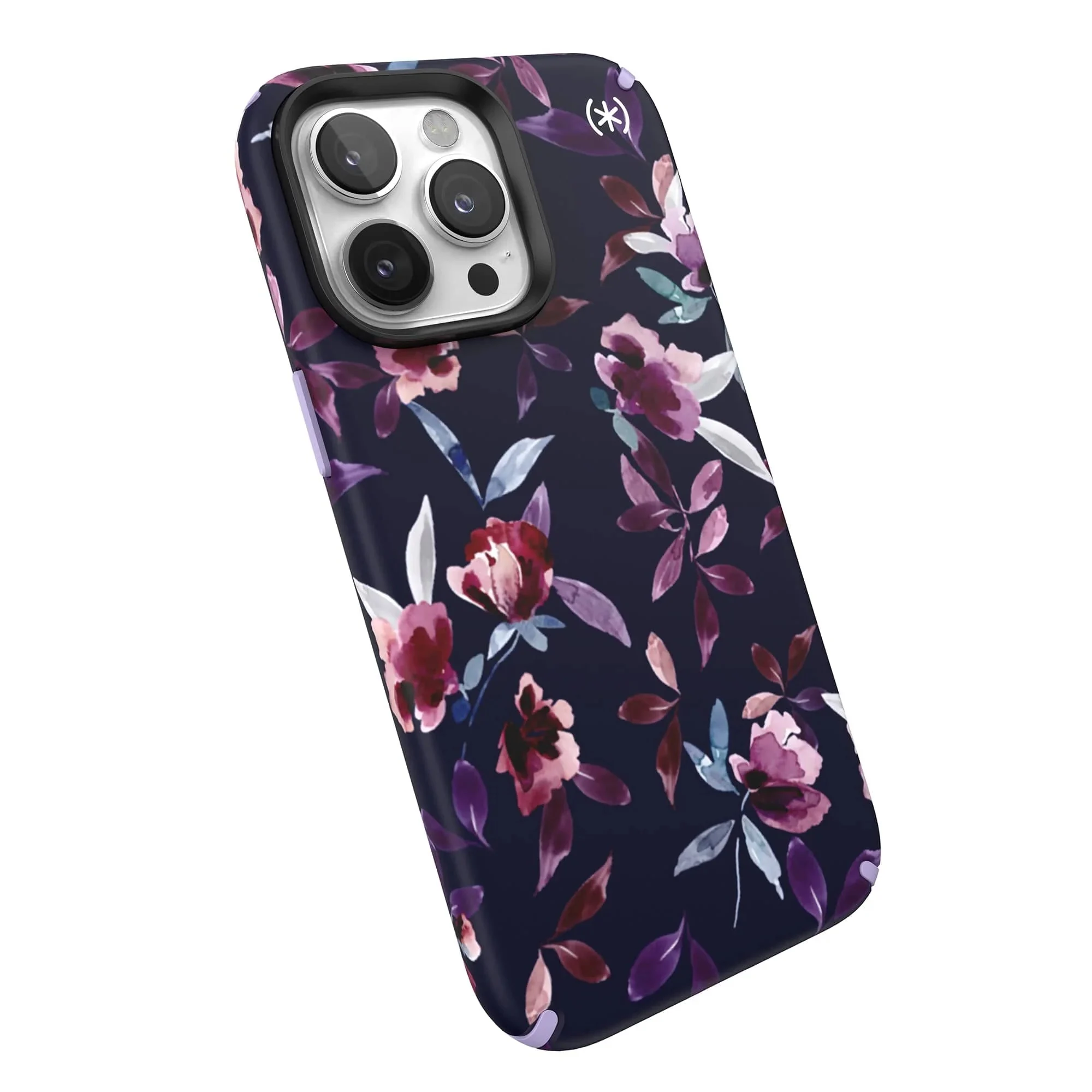 Presidio Edition Magsafe Iphone 14 Pro Max Cases - Violet Floral/spring Purple