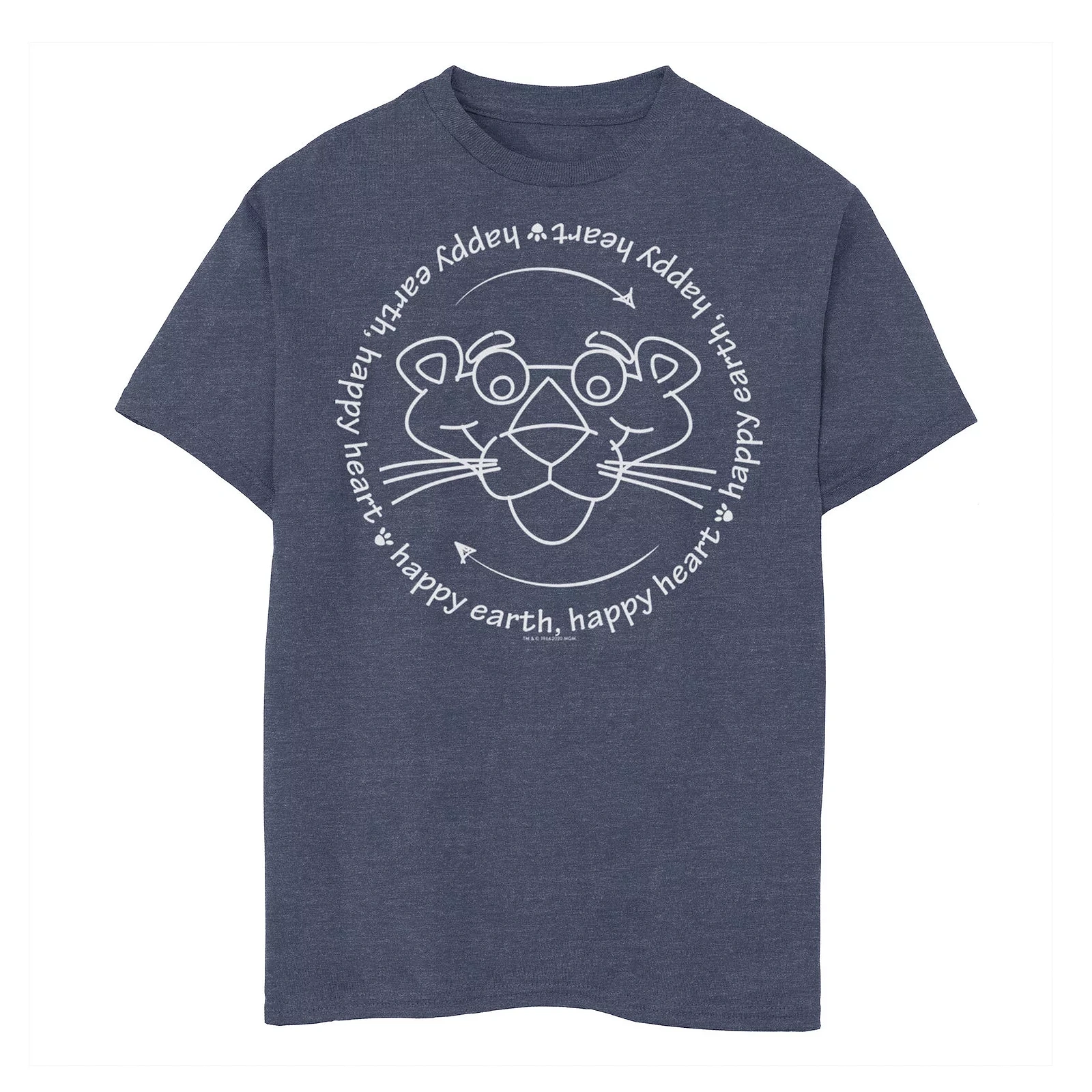 Boys 6-20 The Pink Panther Big Face Earth Day Tee
