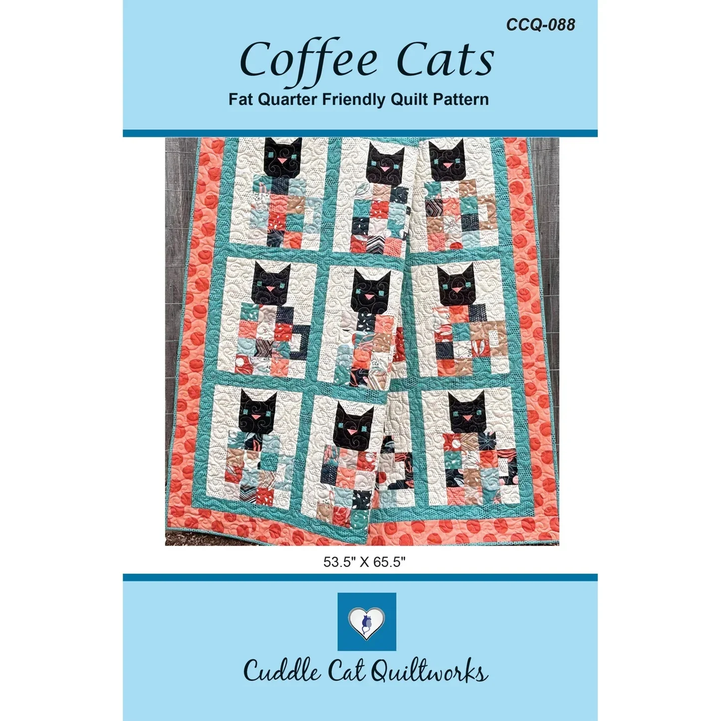 Coffee Cats Quilt Pattern