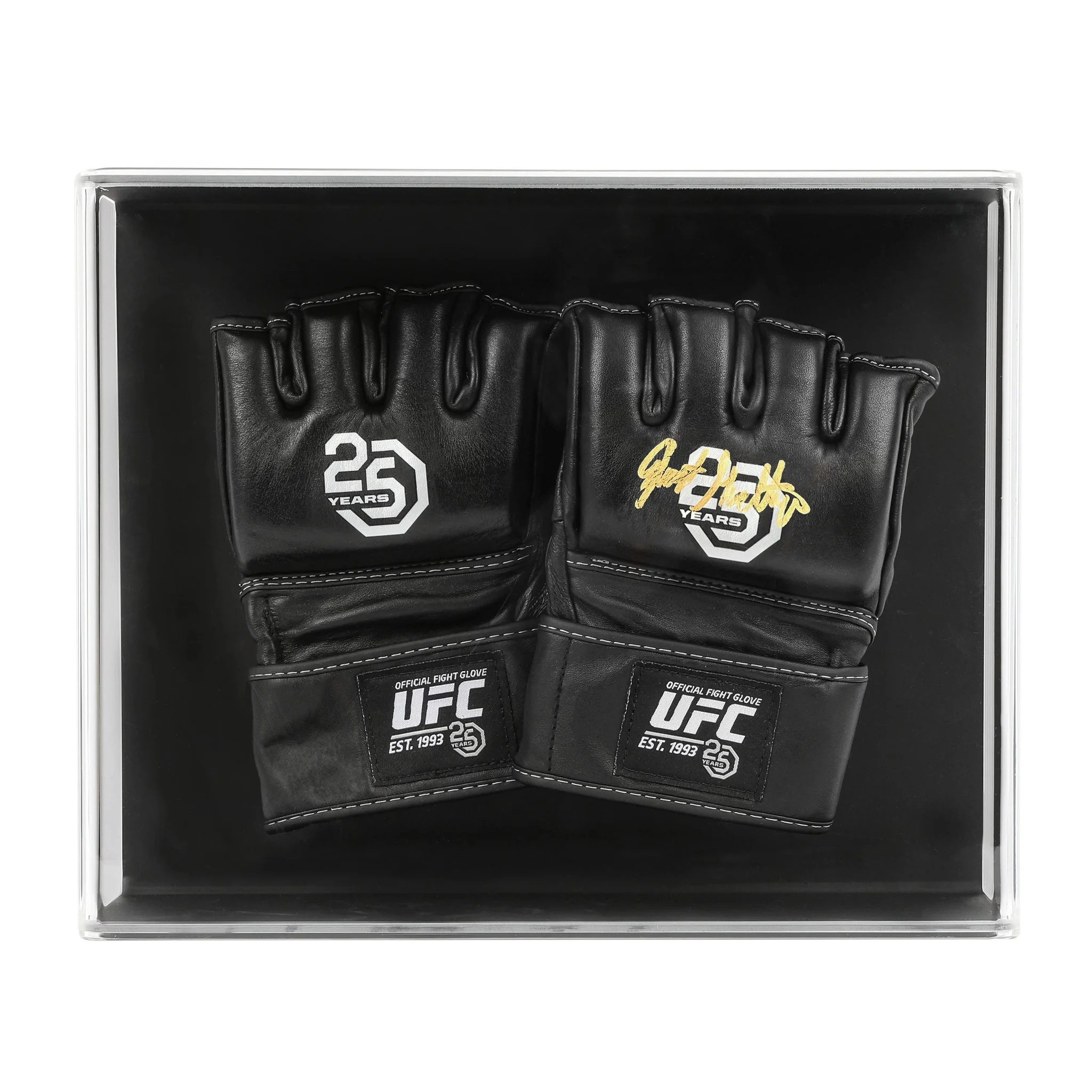 Justin Gaethje Signed Official Ufc Gloves - 25th Anniversary Edition