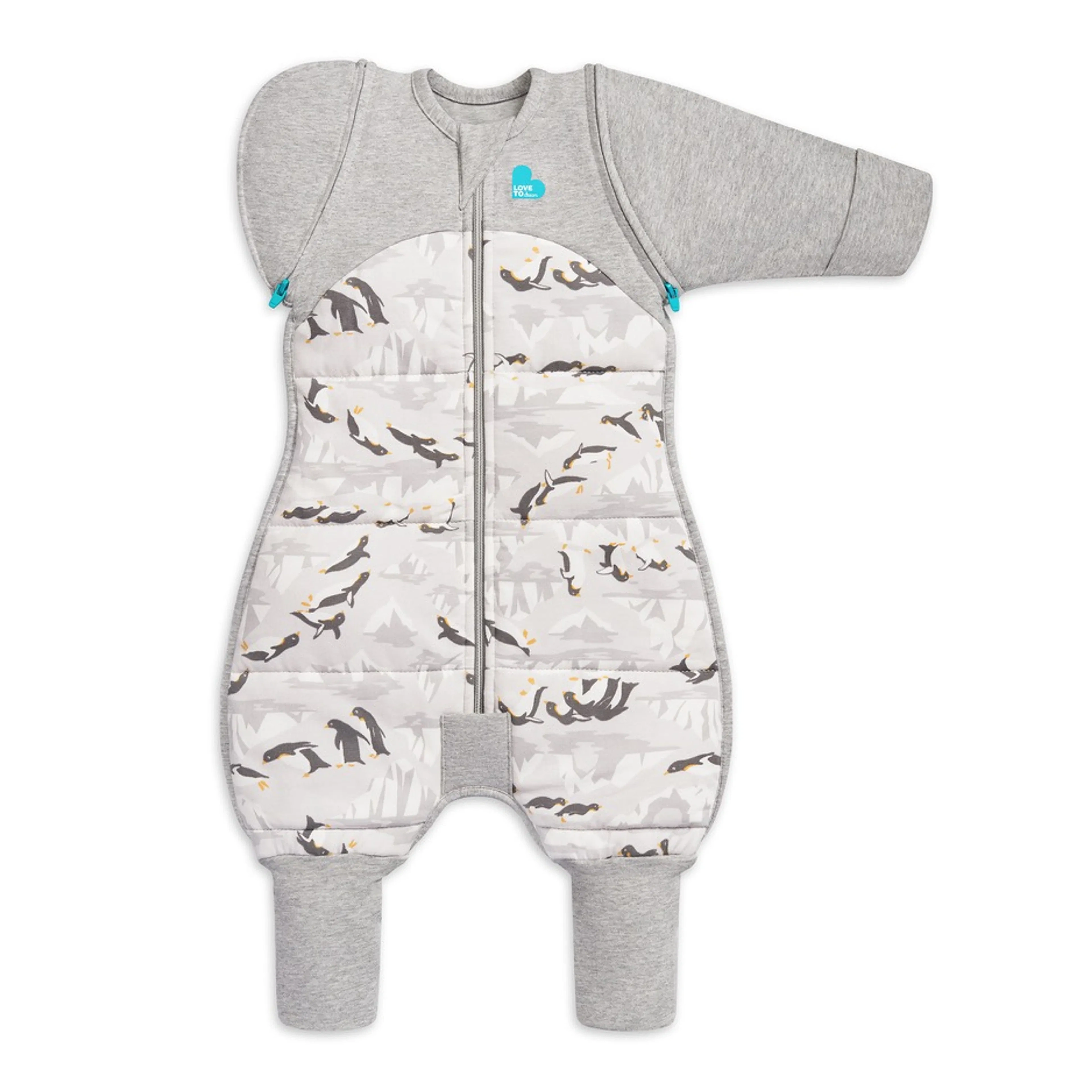 Love To Dream Transition Suit 3.5 Tog Grey Size Medium