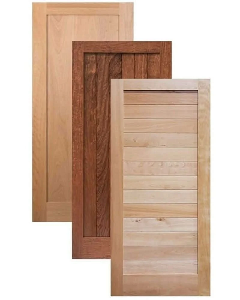 Shaker Classic Single Panel Sliding Barn Style Door - (d#hxlki4t)