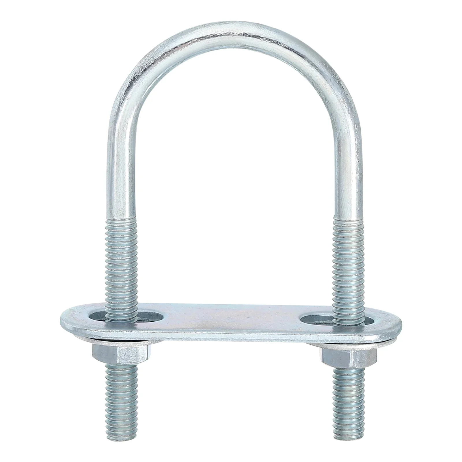 Uxcell Round U-bolts, 6 Set 34mm Inner Width 75mm Length M6 With Nuts And Plates