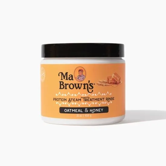 Ma Browns Protein Steam Treatment Rinse With Oatmeal & Honey 454 G
