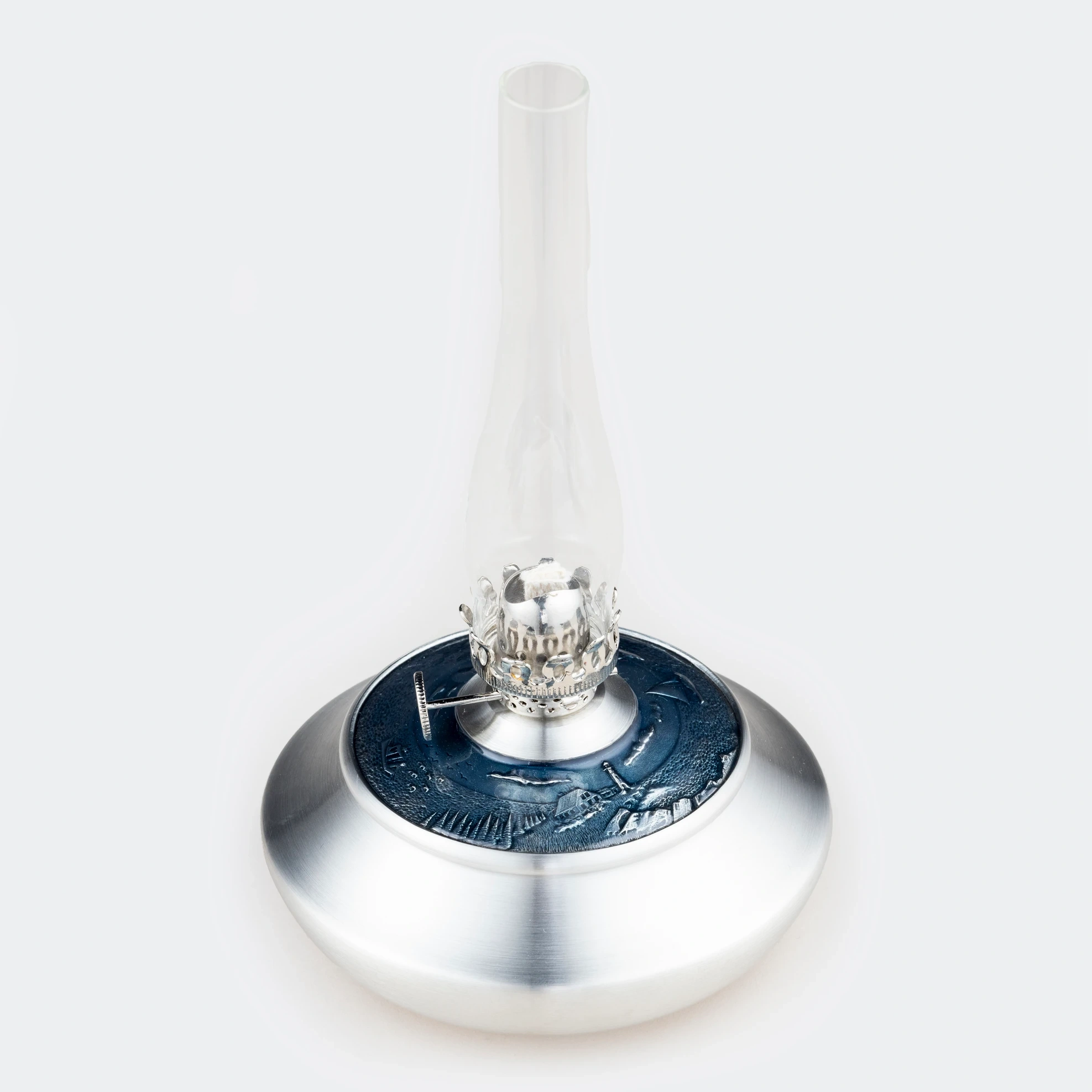Coastal Oil Lamp With 6" Globe