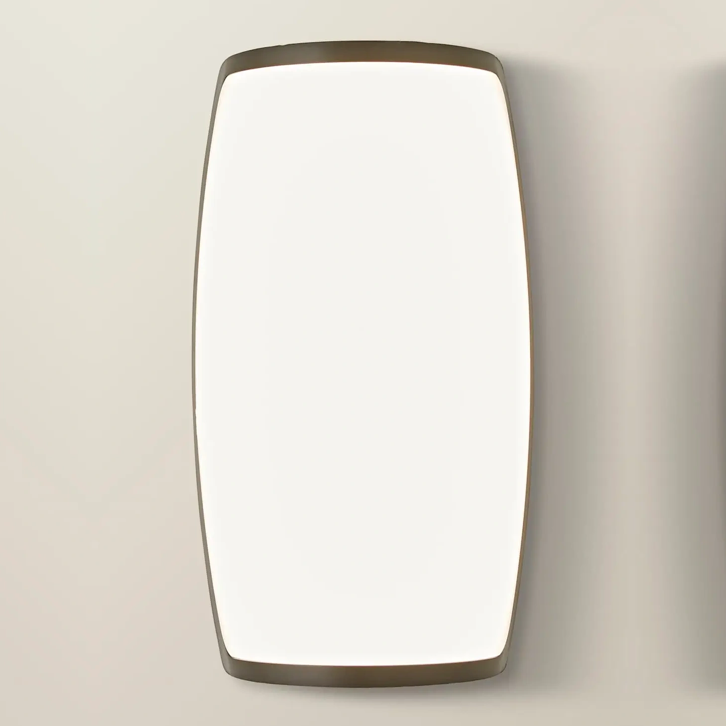 Jonny Curved Matte Black Ip54 Led Outdoor Wall Light