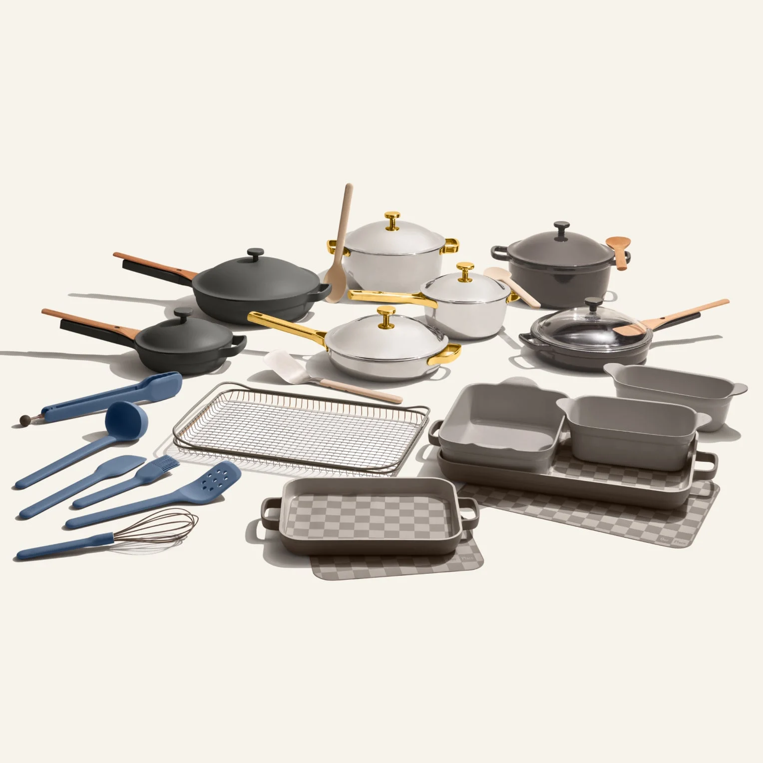 Home Chef Set (40 Piece) - Gold/char